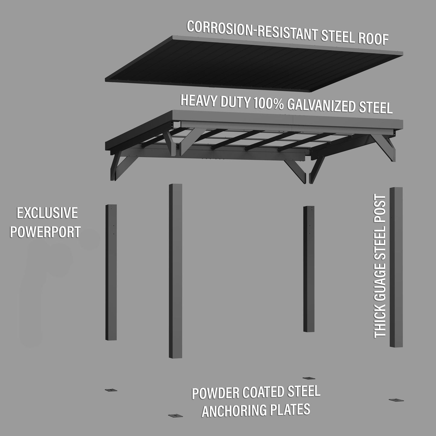 12x9.5 Stonebridge Gazebo