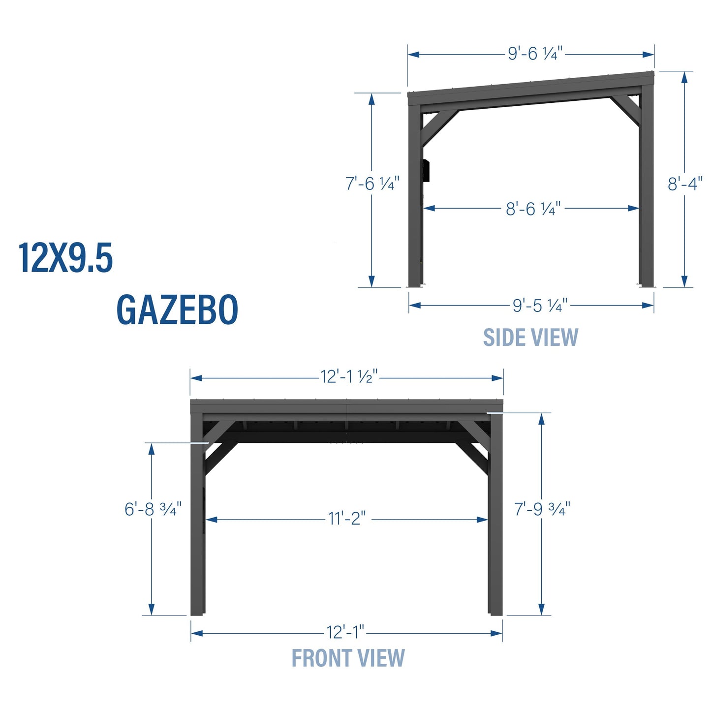 12x9.5 Stonebridge Gazebo