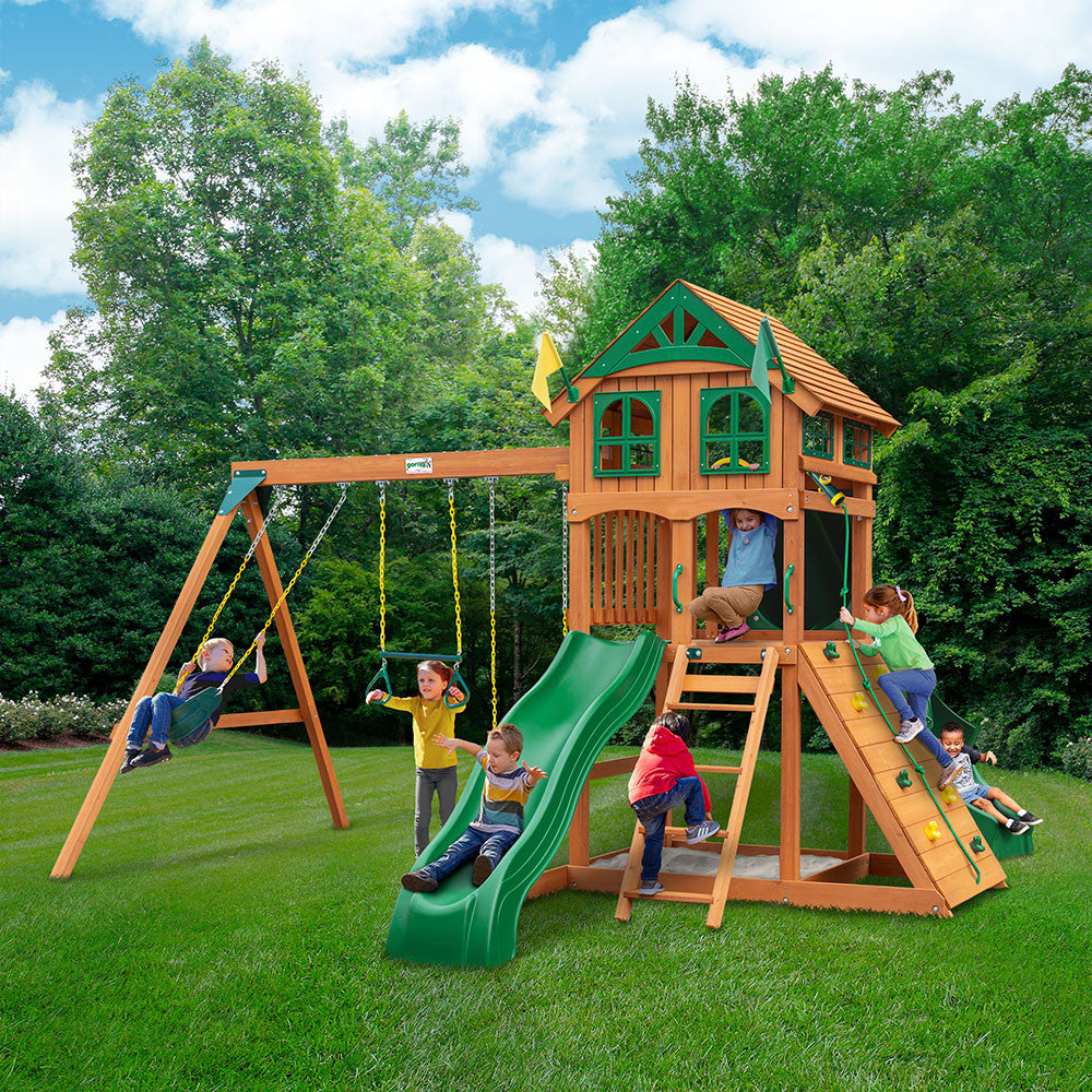 Outing w/ Tube Slide Swing Set