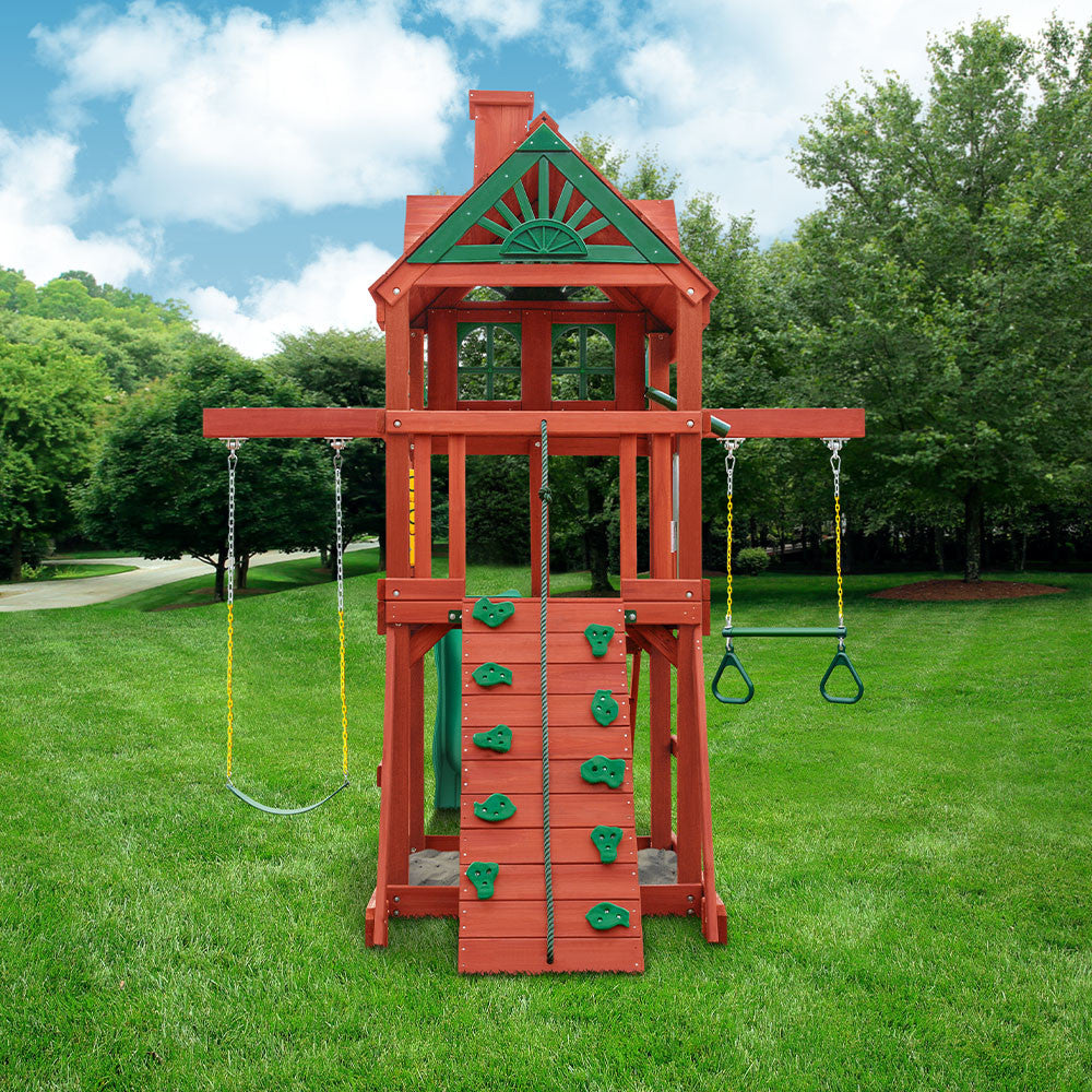 Five Star II Space Saver Swing Set for Kids