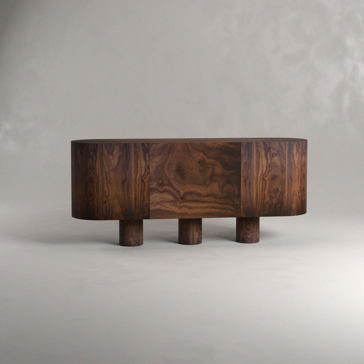Arceus Walnut Wood Cabinet & Sideboard