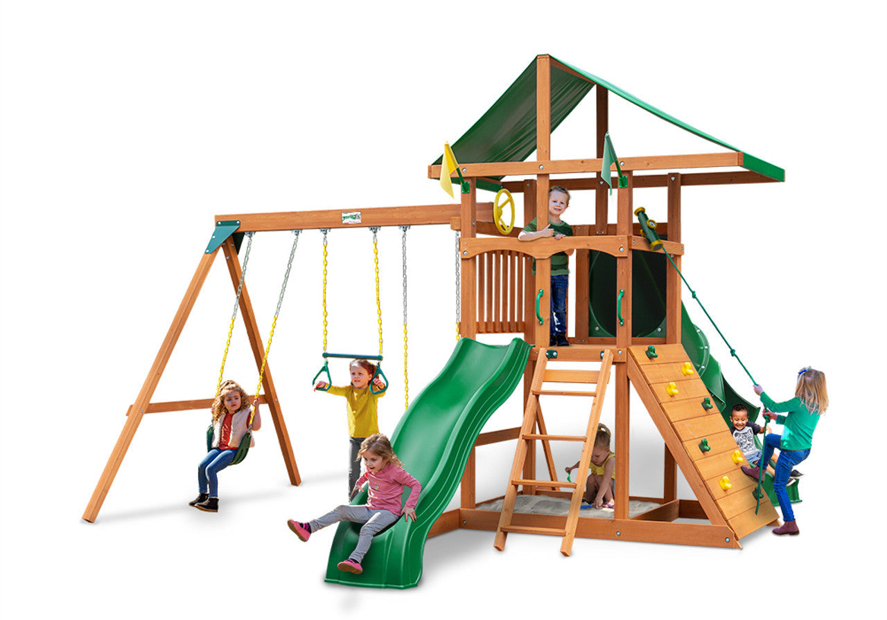 Outing w/ Tube Slide Swing Set