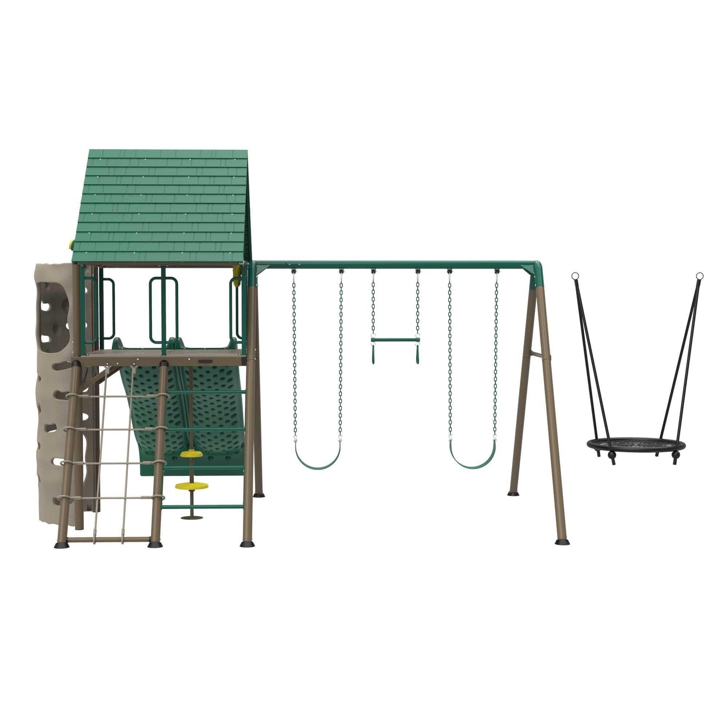 Mazonvintage Big Stuff Two-Slide Swing Set - 91079