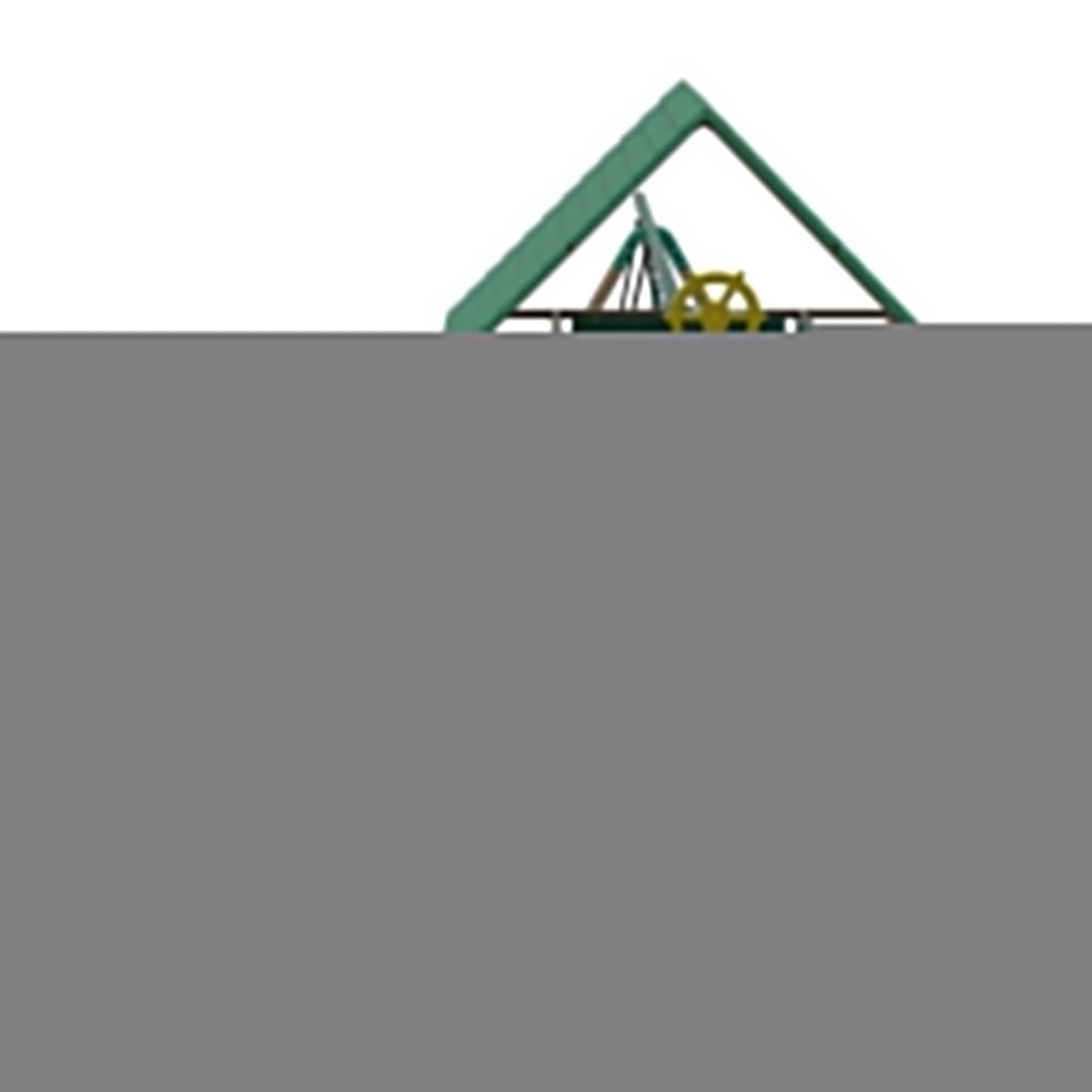 Mazonvintage Big Stuff Two-Slide Swing Set - 91079
