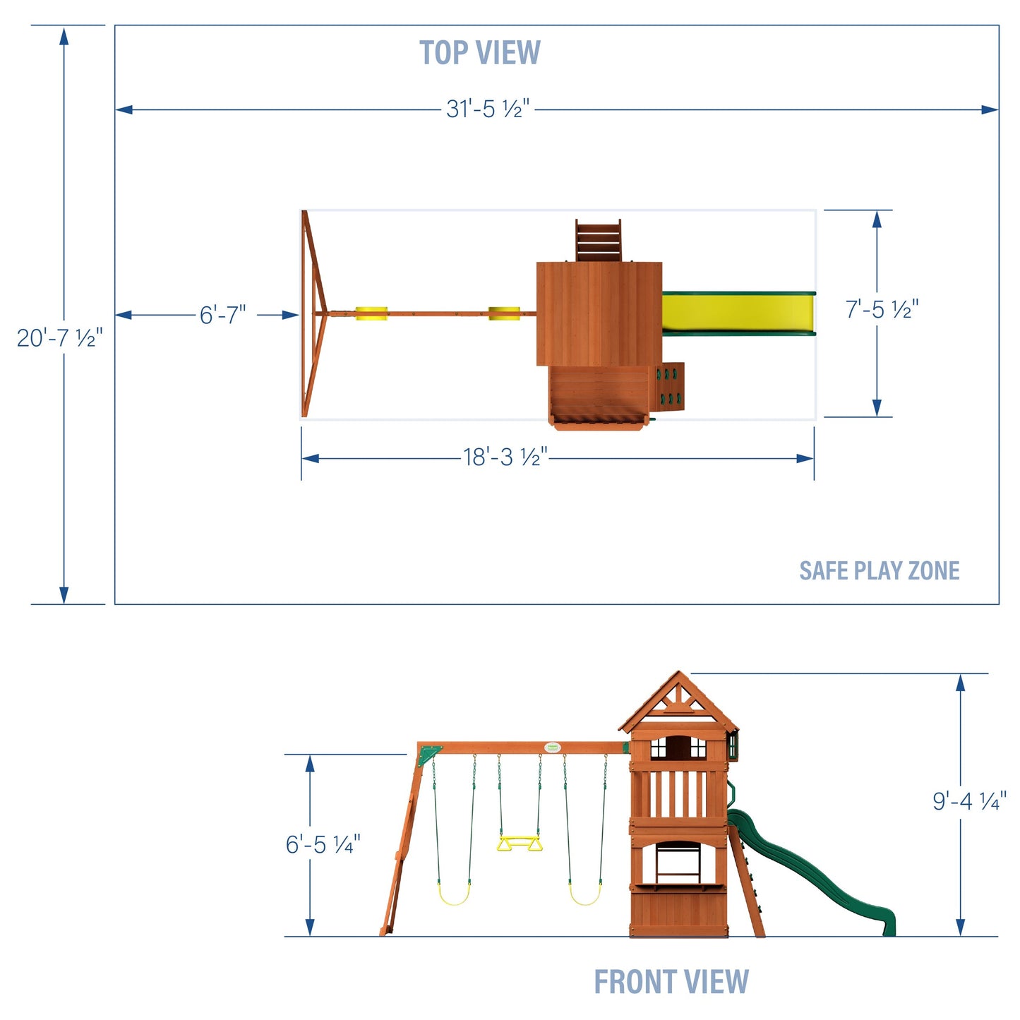 Atlantis Swing Set