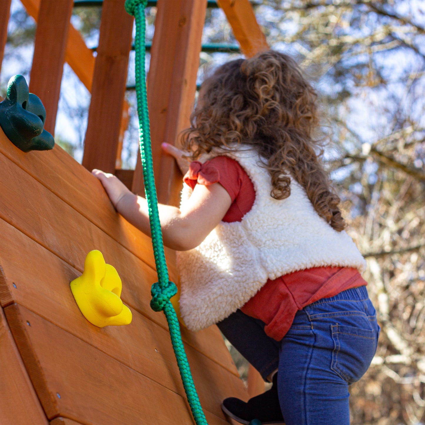 MazonvintagePlaysets Outing With Monkey Bars Swing Set