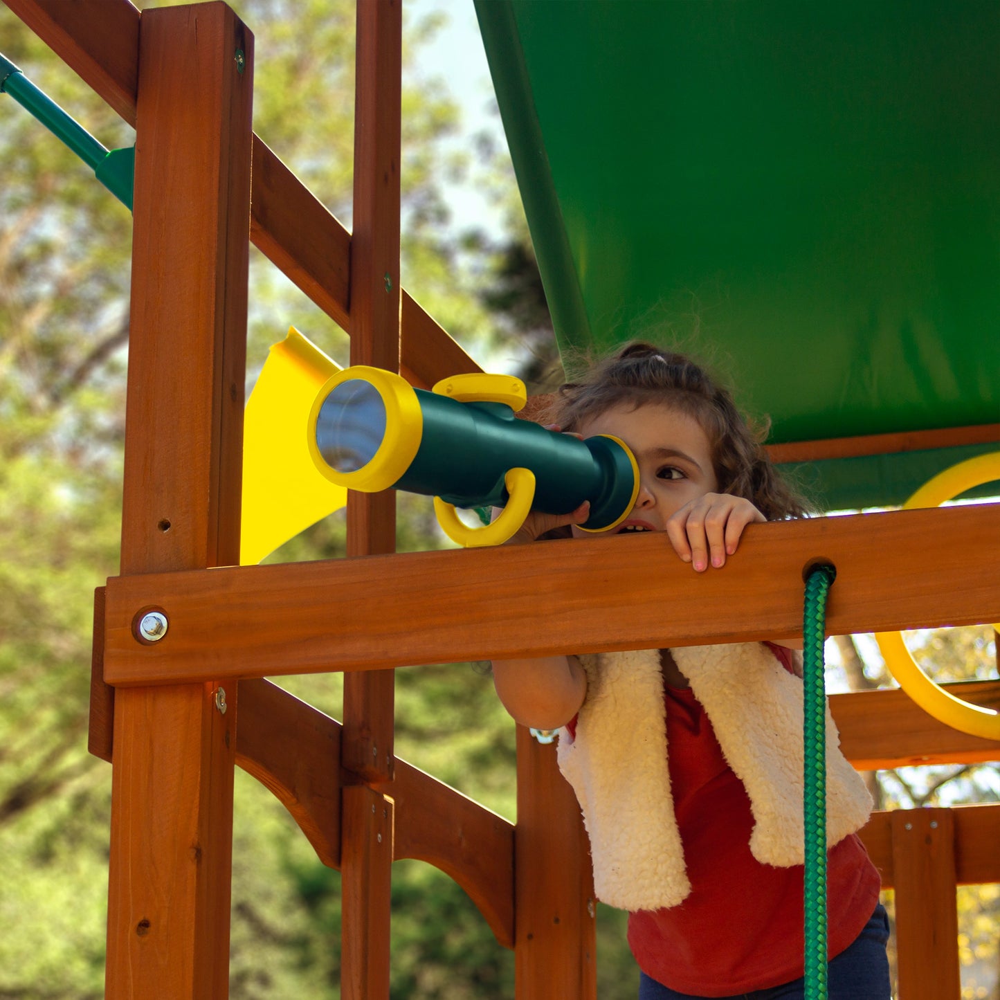 MazonvintagePlaysets Outing With Monkey Bars Swing Set