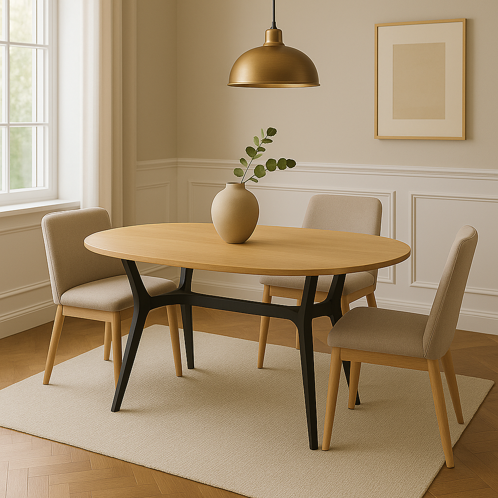 Oval Modern Dining Table Define Contemporary Dining