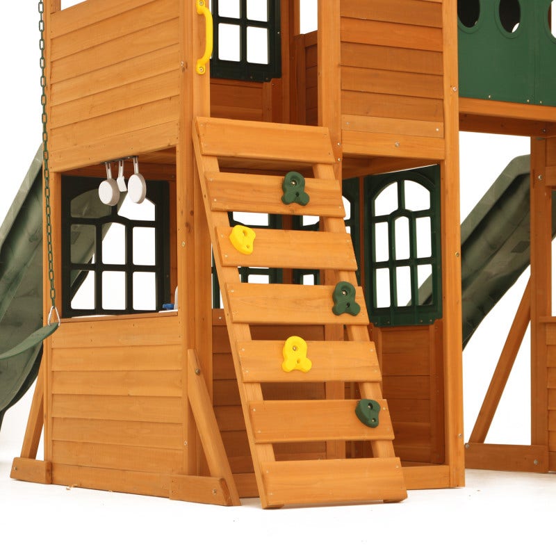 Paramount Wooden Swing Set / Playset