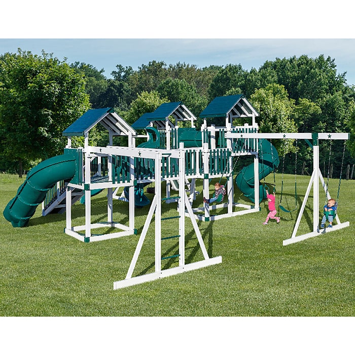 Lucky Star Vinyl Swing Set