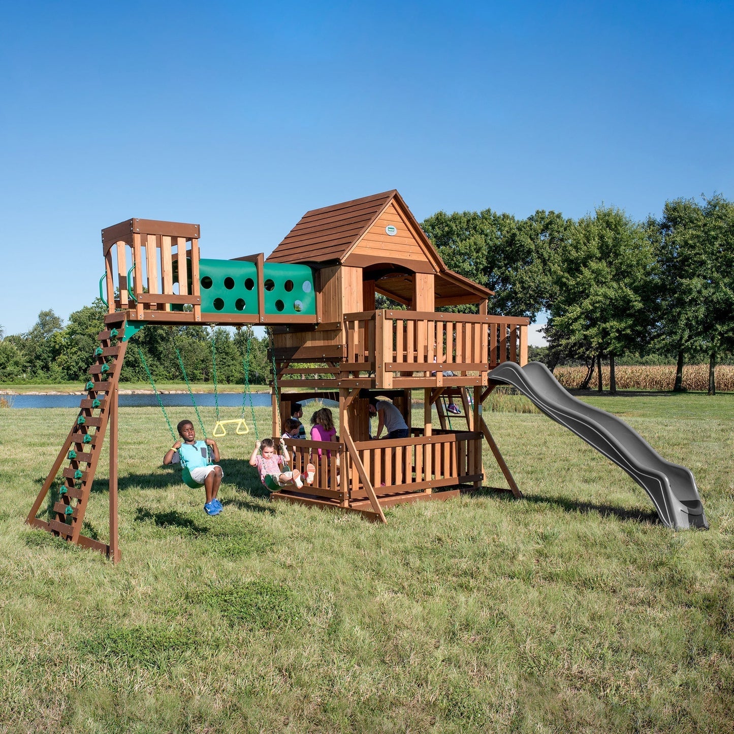 Woodridge Elite Swing Set