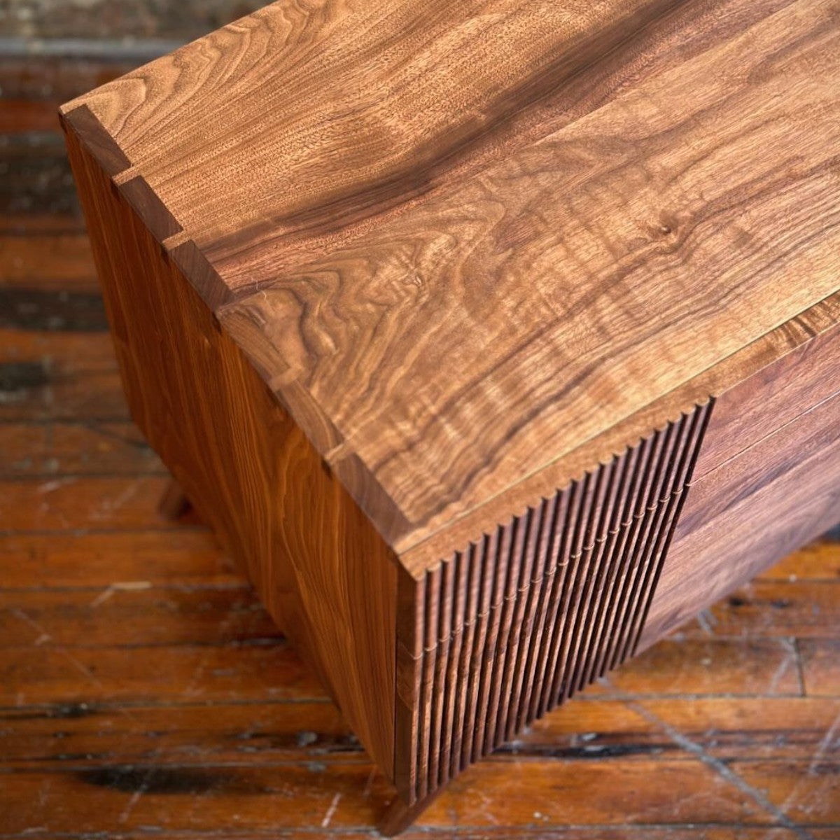 Bevin Walnut Wood Cabinet & Sideboard