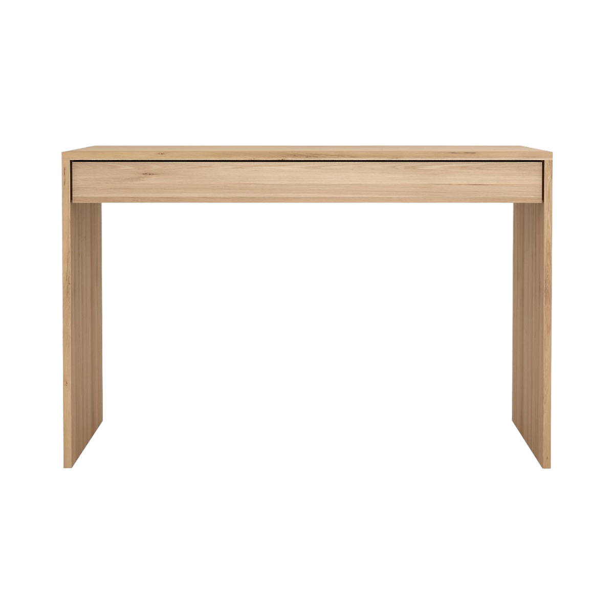 Caron Oak Wood Console Table