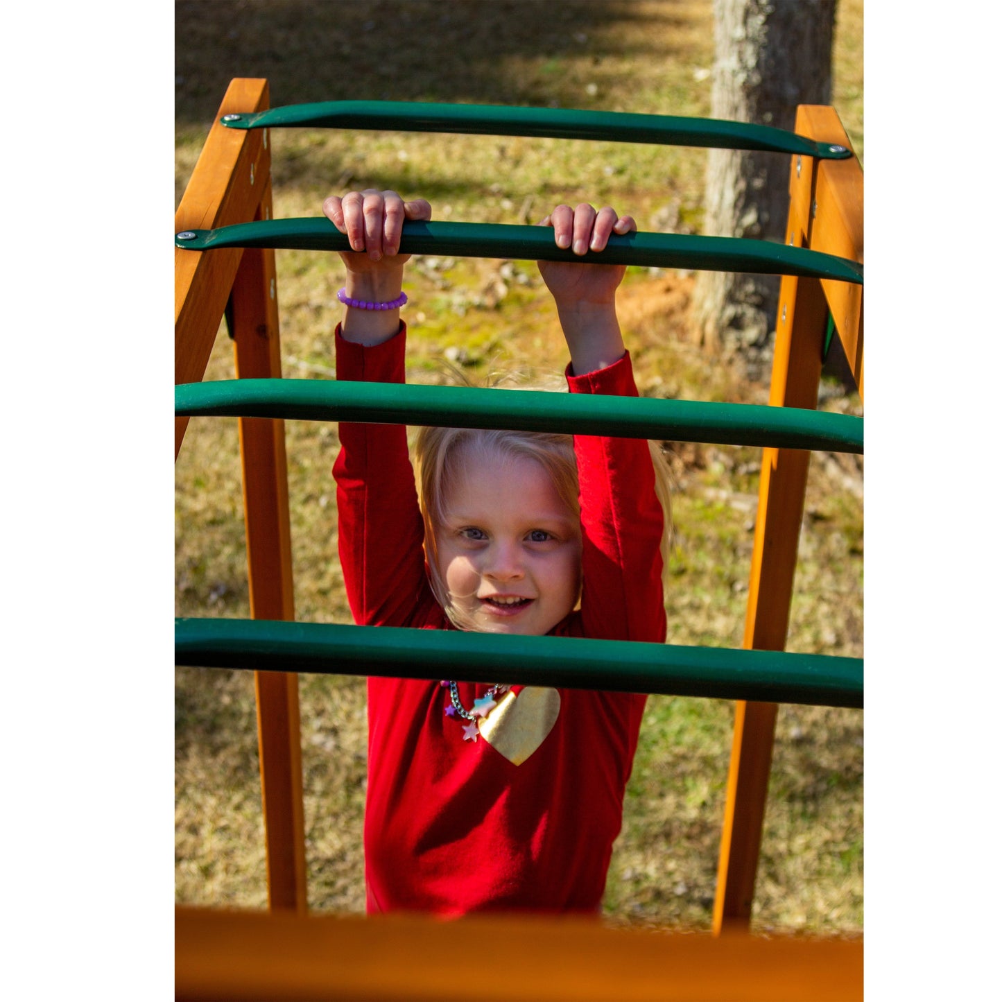 MazonvintagePlaysets Outing With Monkey Bars Swing Set