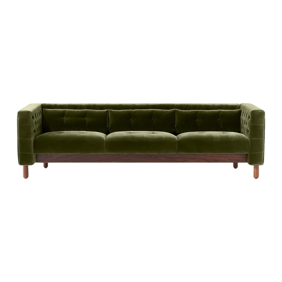 Edric Teak Wood 3 Seater Sofa