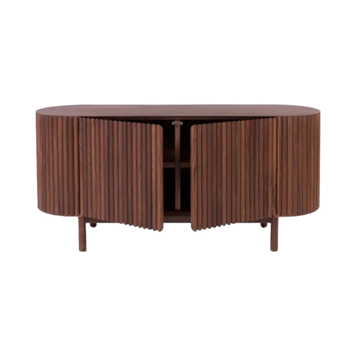 Edsel Walnut Wood Sideboard