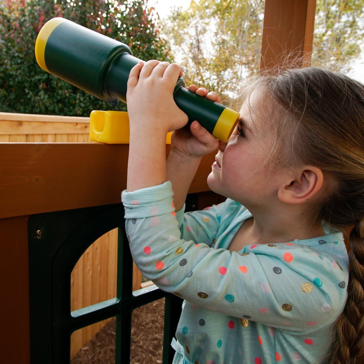 Bear Cave Lodge Swing Set - Installation Available