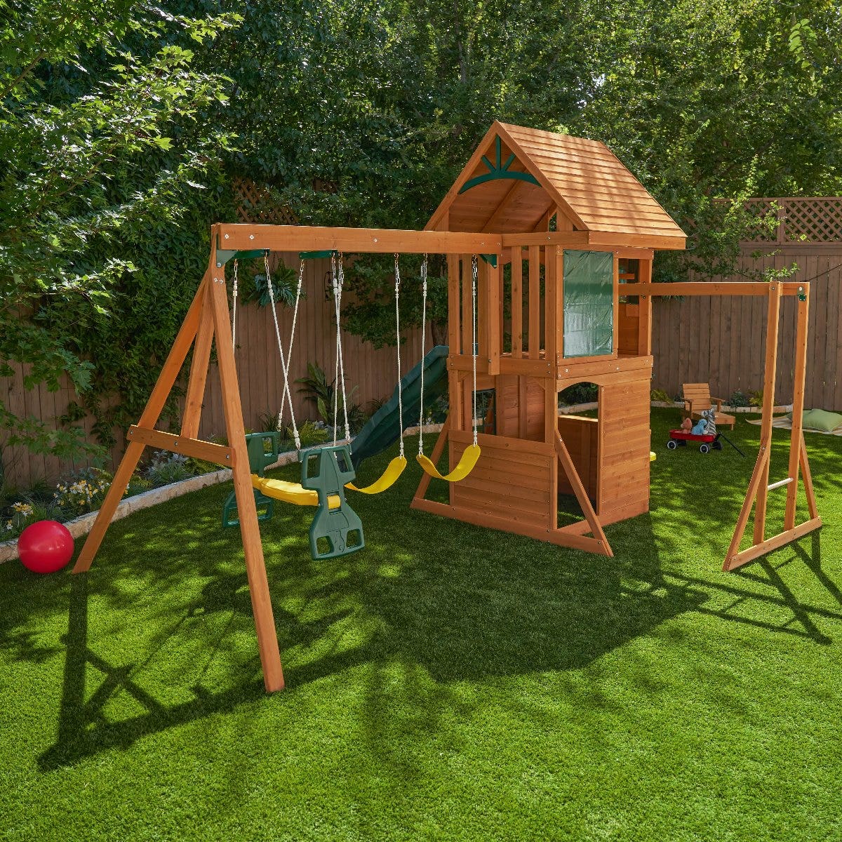 Ridgeview Deluxe Clubhouse Swing Set