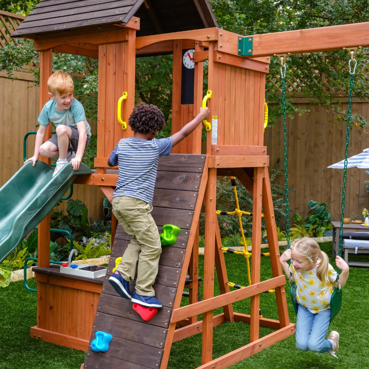Raptor Trail Swing Set