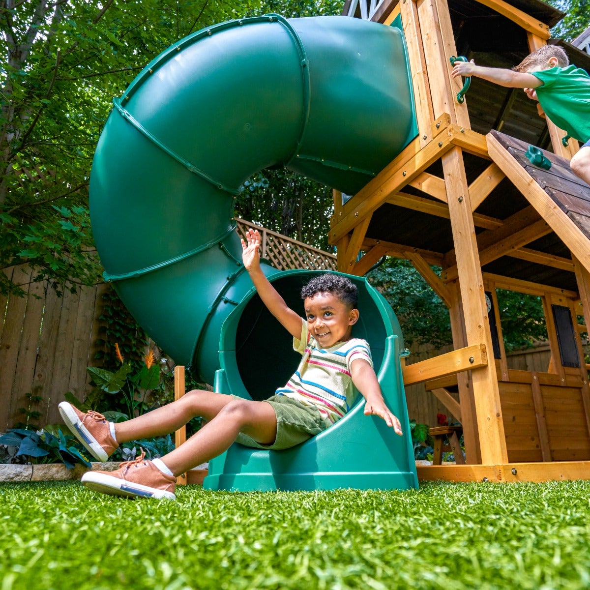 Adventure Bend Swing Set - Installation Available