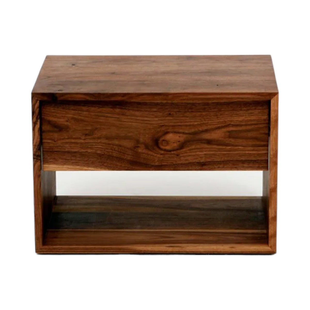 Fabiana Walnut Wood Bedside