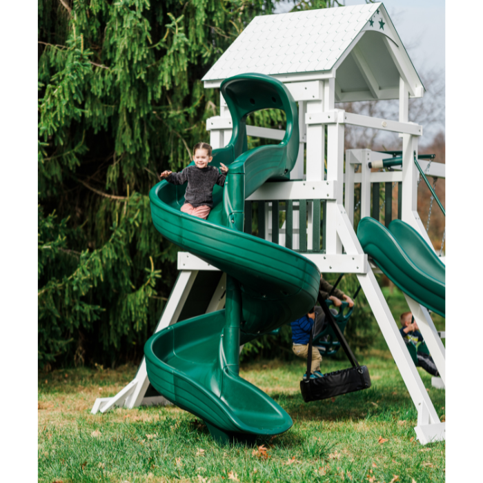 Galaxy Explorer Vinyl Swing Set