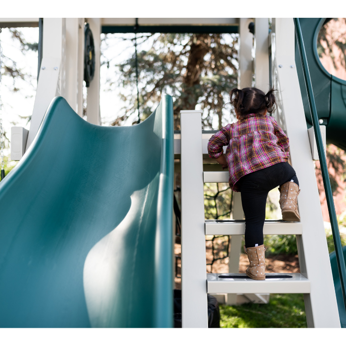 Galaxy Vinyl Swing Set
