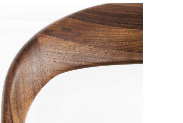 Mazonvintage-Windsor High Back Black Walnut Wood Chair
