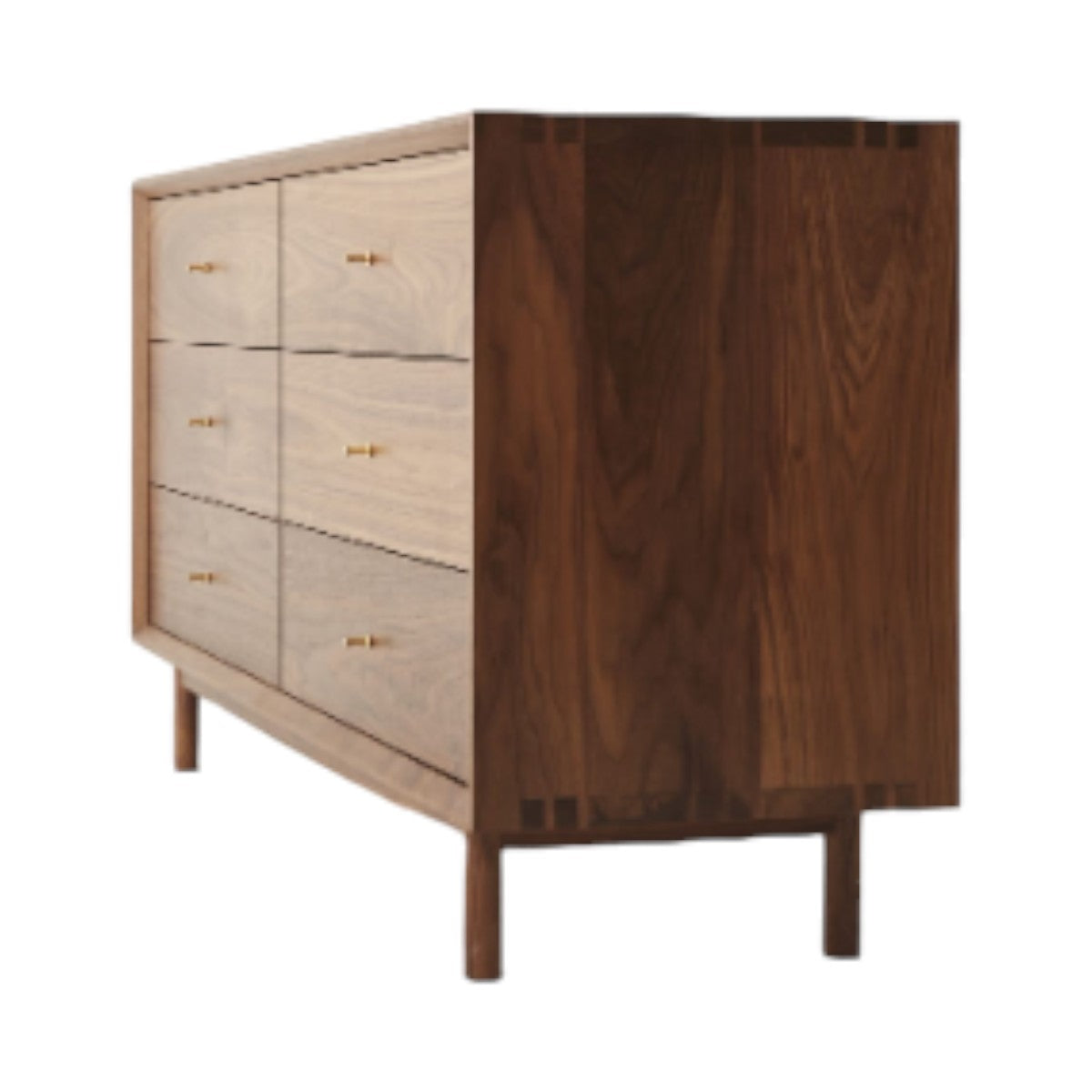 Jason Walnut Wood Chest Of Drawers
