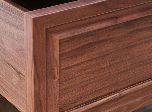Mazonvintage-Quest Walnut Wood Nightstand
