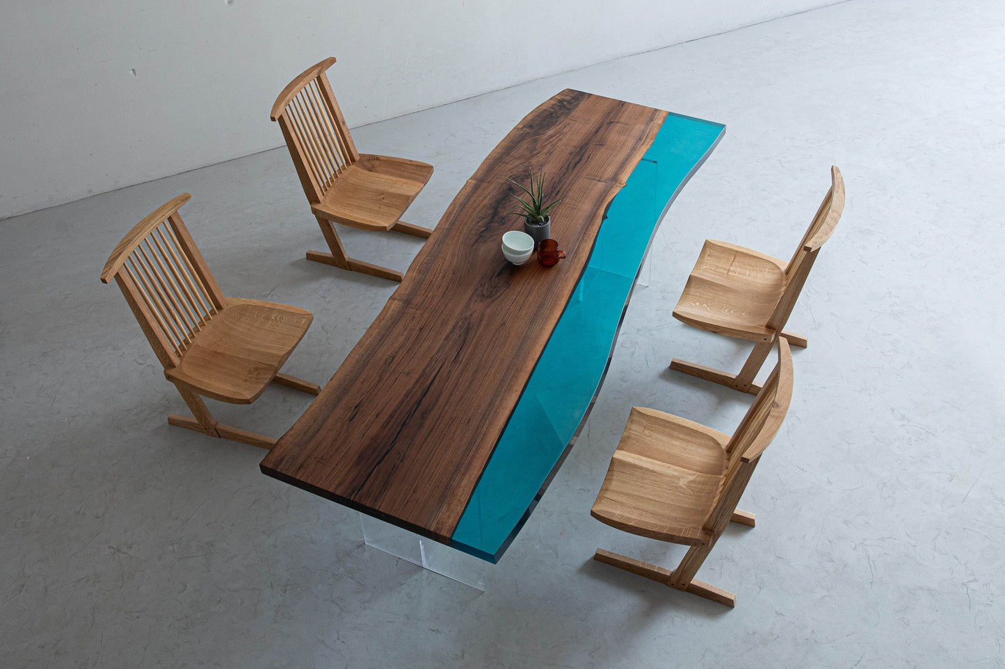 Mazonvintage-Dynasty Make-to-Order Resin Dining Table