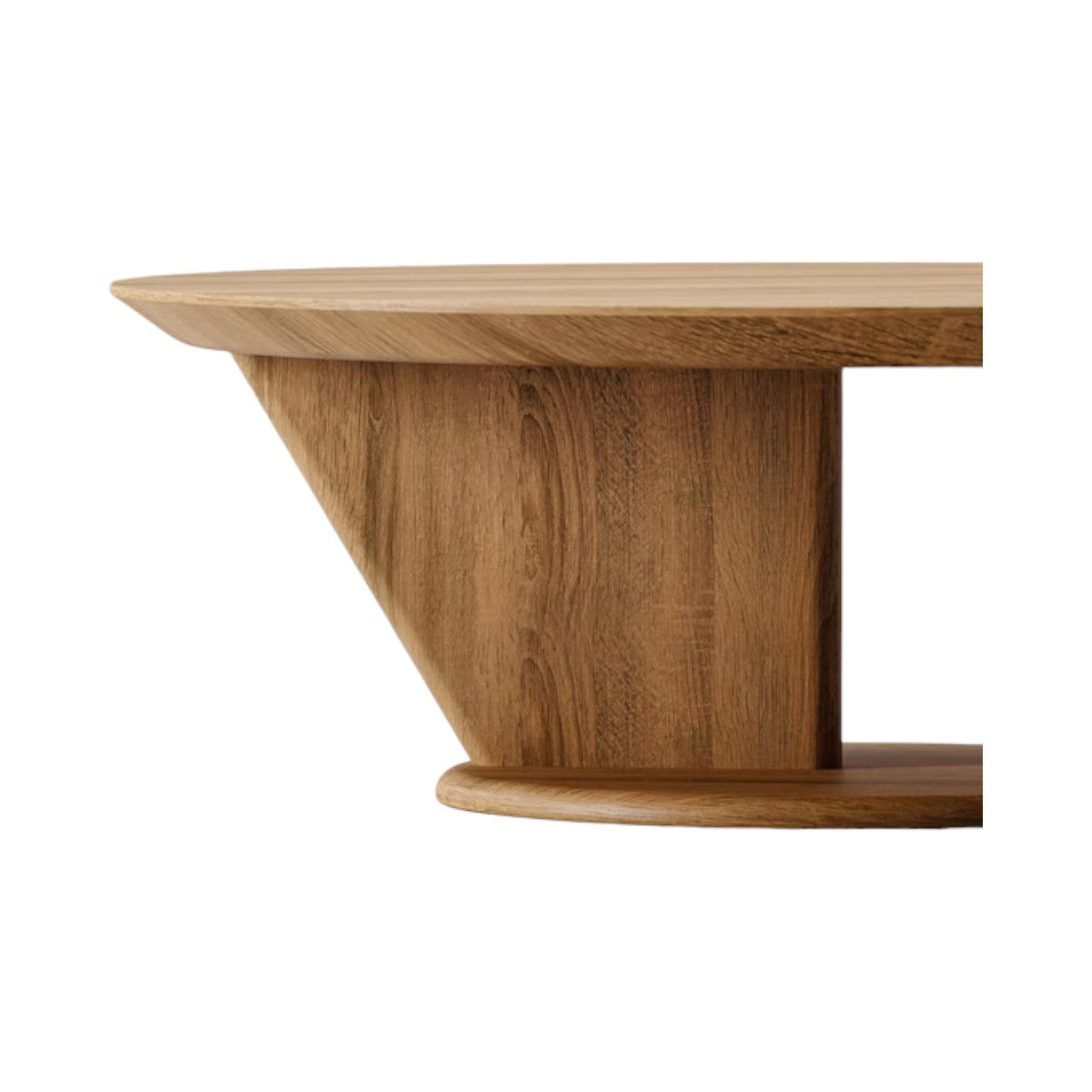 Marlon Oak Wood Coffee Table