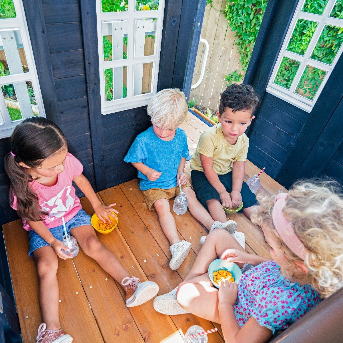 Cozy Escape Playhouse - Navy - Installation Available