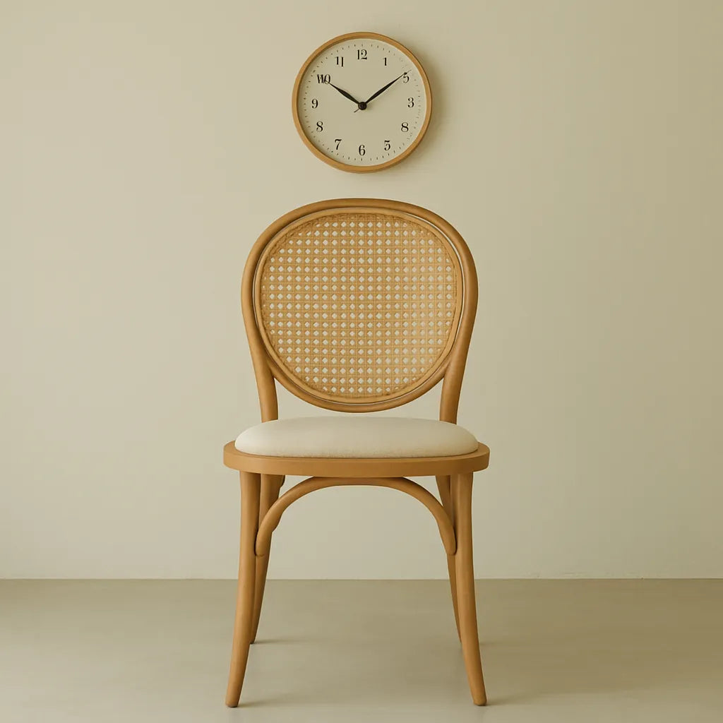 Rattan Back Dining Chair Charm Elevating Every Dining Setting