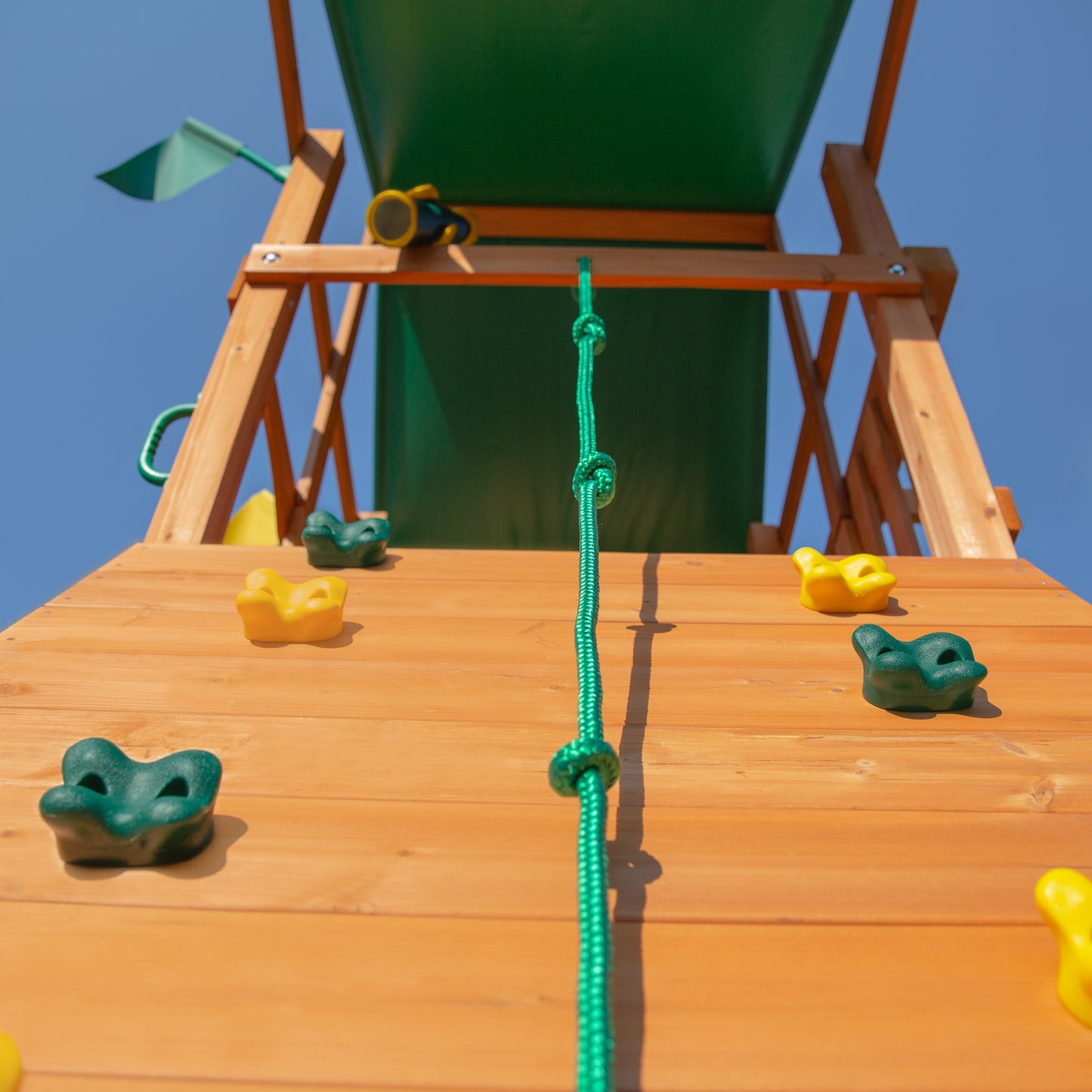 MazonvintagePlaysets Outing With Tube Slide Swing Set