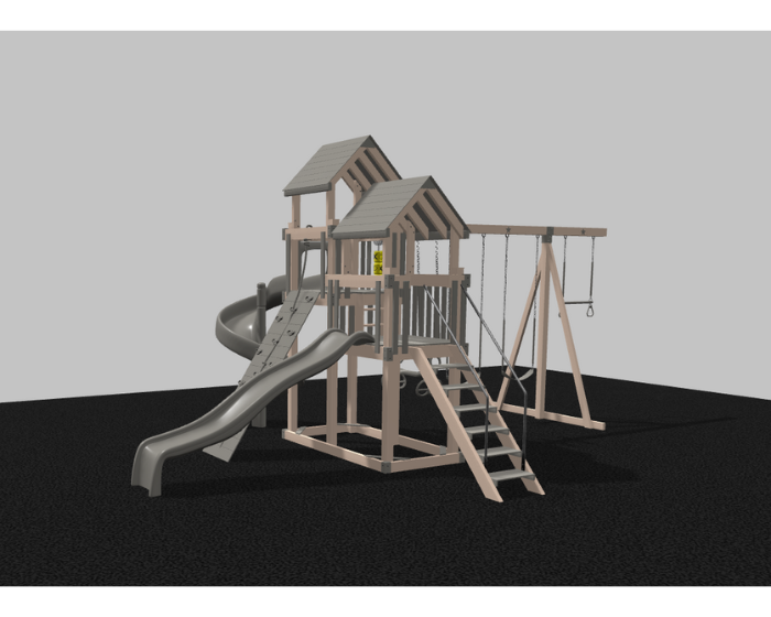 Space Shuttle Vinyl Swing Set