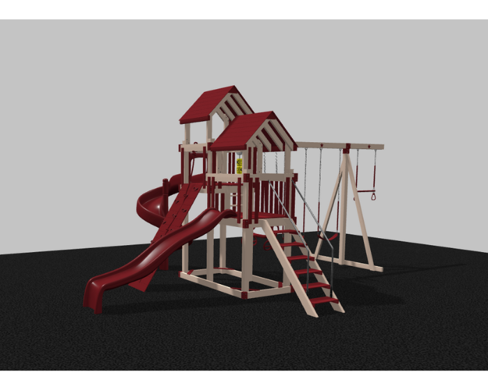 Space Shuttle Vinyl Swing Set