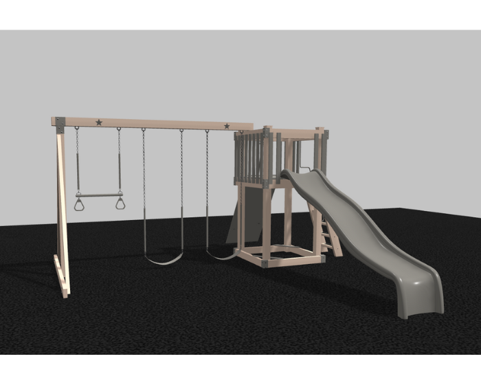 Star 1 Vinyl Swing Set