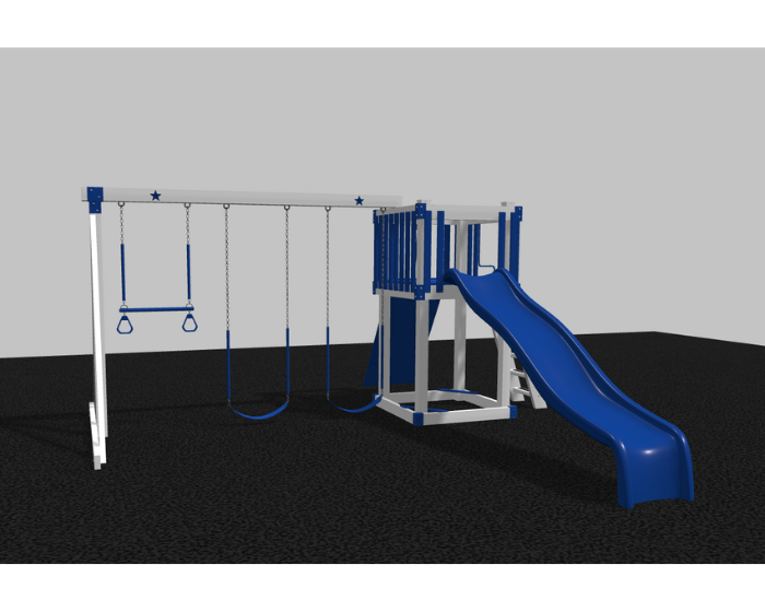 Star 1 Vinyl Swing Set