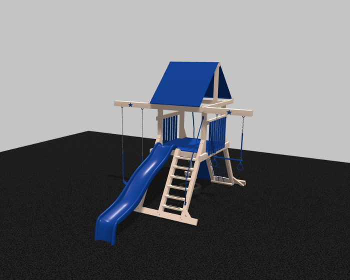 Stardust Vinyl Swing Set