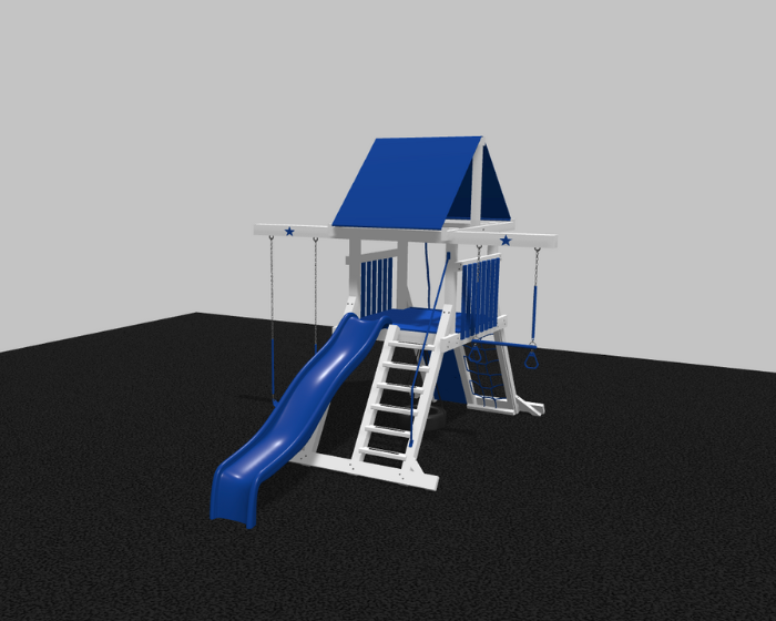 Stardust Vinyl Swing Set