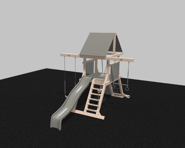 Stardust Vinyl Swing Set