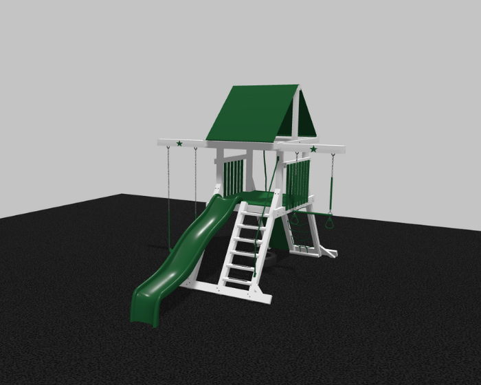 Stardust Vinyl Swing Set