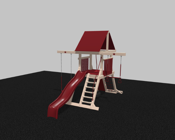 Stardust Vinyl Swing Set