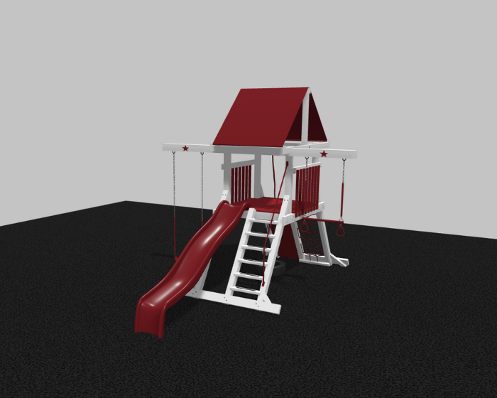Stardust Vinyl Swing Set