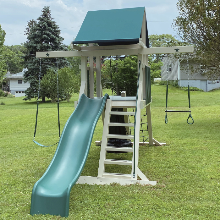 Stardust Vinyl Swing Set