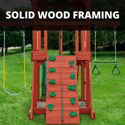 Five Star II Space Saver Swing Set for Kids