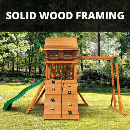 Outing w/ Monkey Bars Swing Set