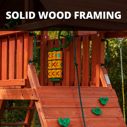 Sun Palace Deluxe Swing Set
