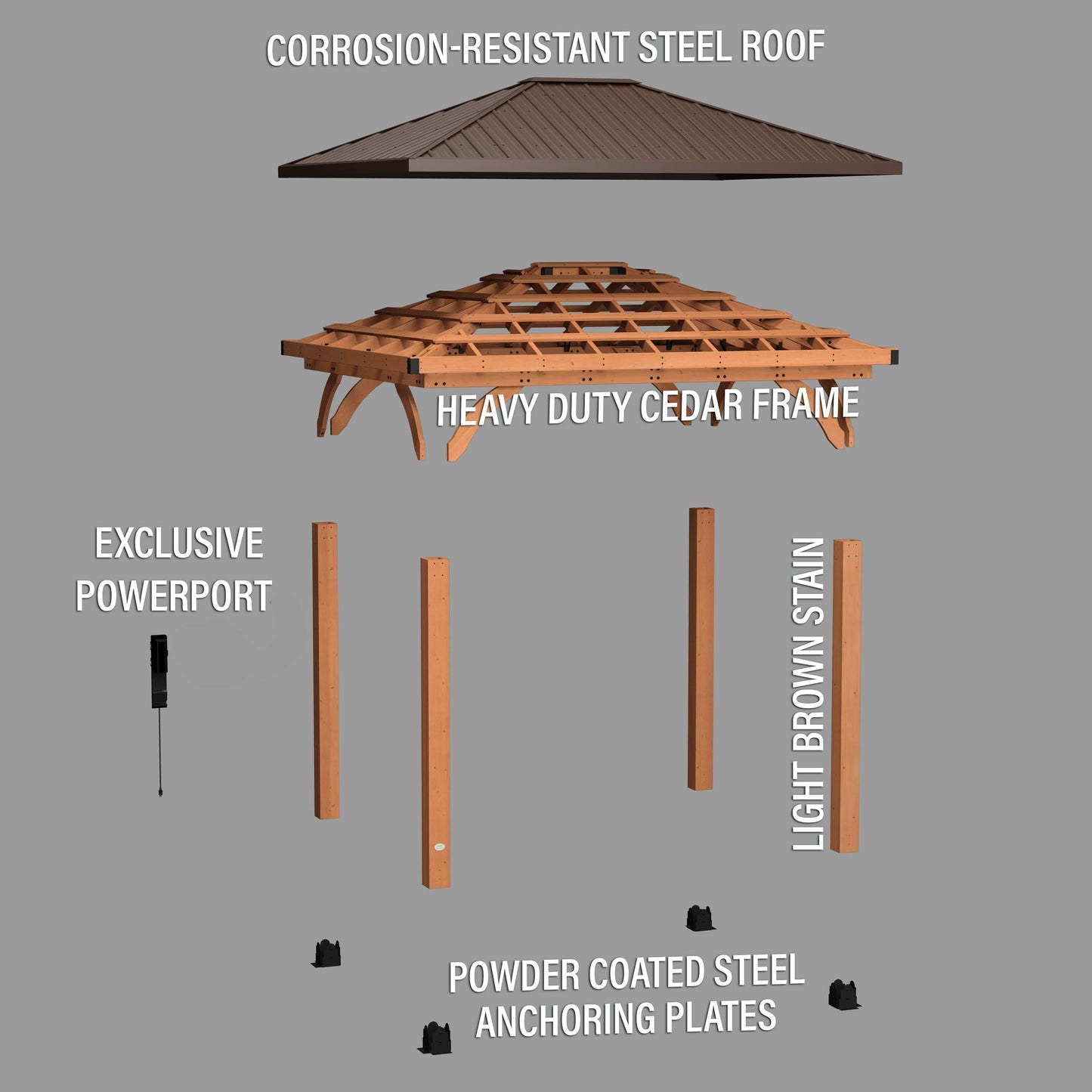 12x10 Barrington Gazebo